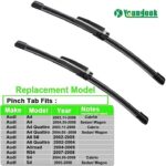 Bosch AEROTWIN Flat Wiper Blade Set A016S 4