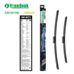 BOSCH AEROTWIN Multi Clip Flat Wiper Blade Set AM246S 3397007462 5