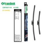 Bosch AEROTWIN Flat Wiper Blade Set A116S 3397007116 1