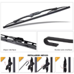 Metal/ Crystal Wiper Blades For All Cars 1