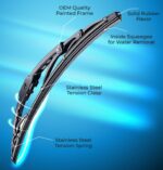 Metal/ Crystal Wiper Blades For All Cars 4