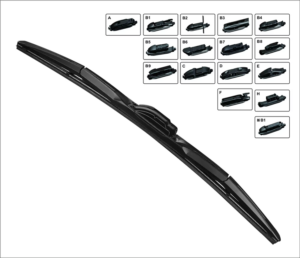 Ultra Slim Hybrid Wiper 12 in 1 Adapter