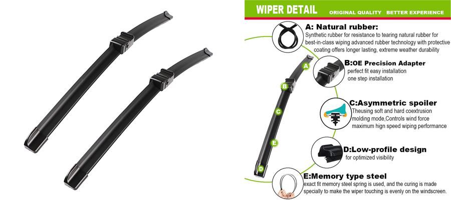 bmw x5 e53 wiper blades sizes