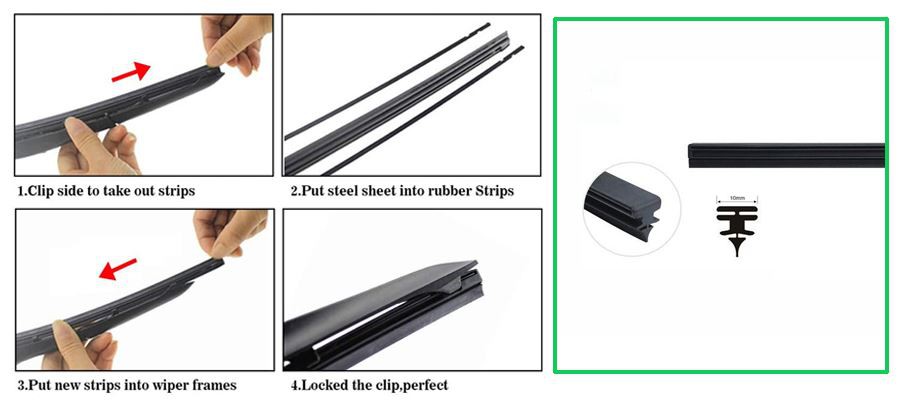 28 inch wiper blade refill