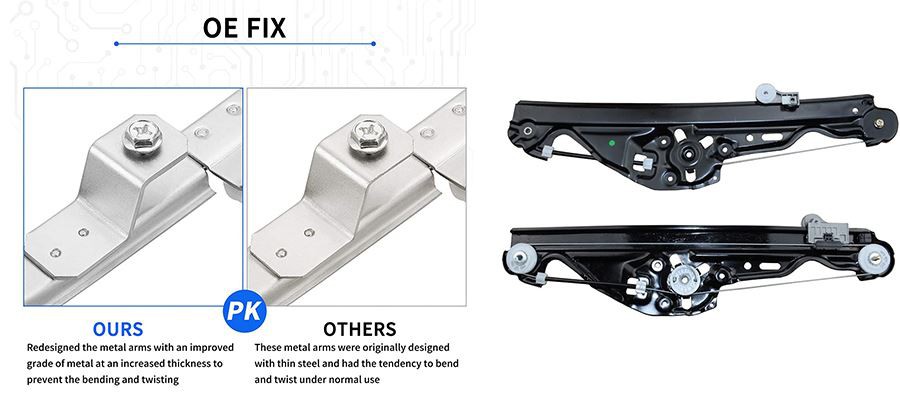 bmw 525i window regulator