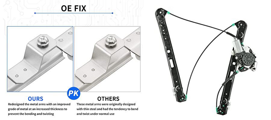 passat window regulator replacement