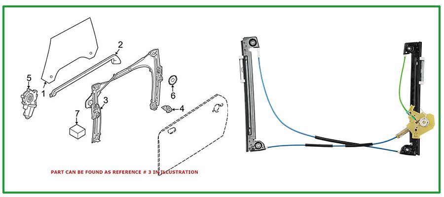 MINI one window regulator