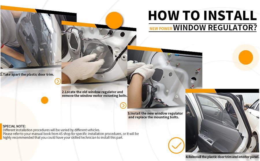 SEAT Leon window regulator