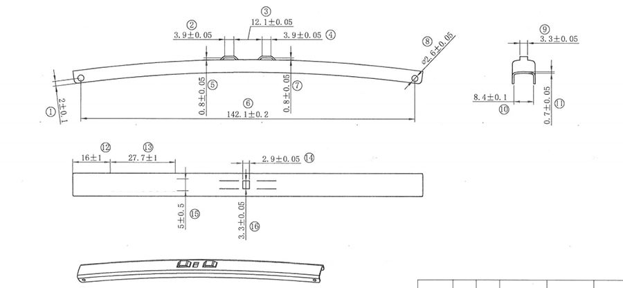 vintage wiper blades