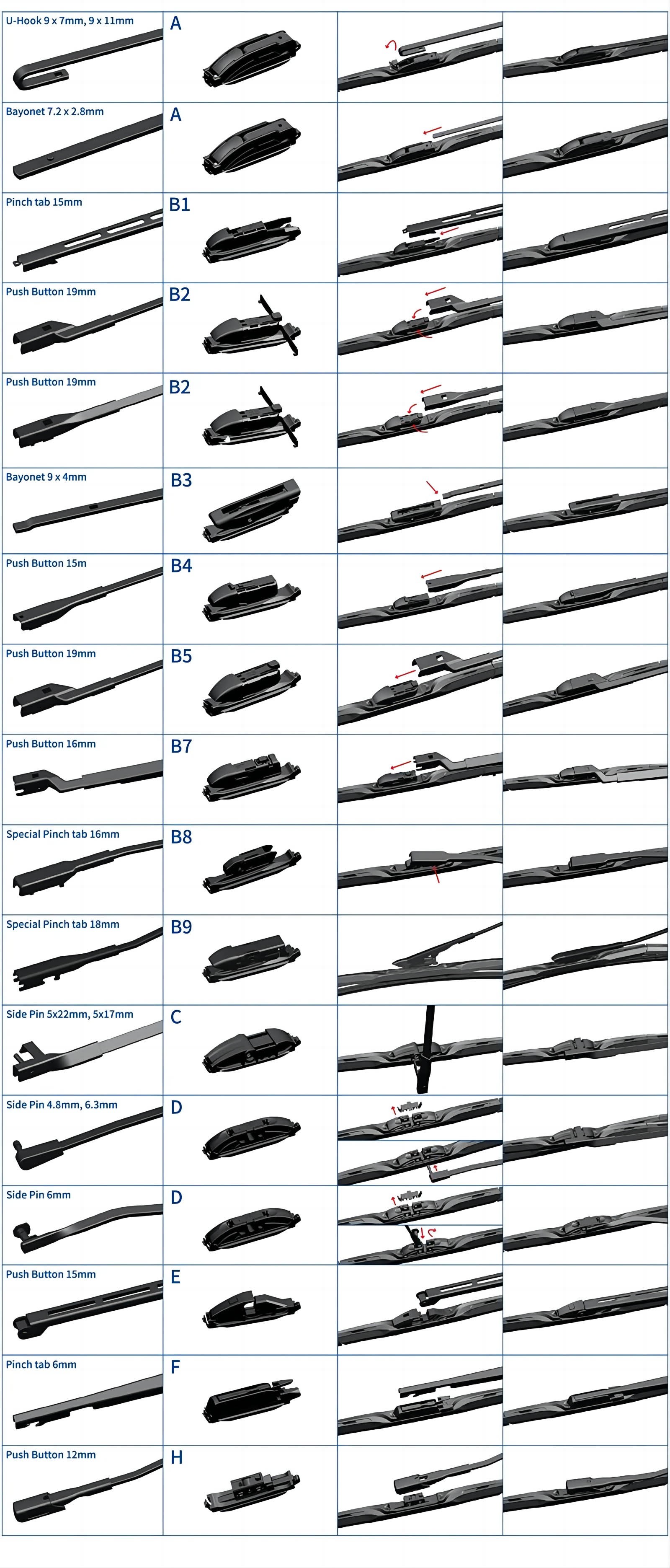 wiper blades