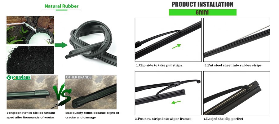 Spoiler Wiper Blade refill