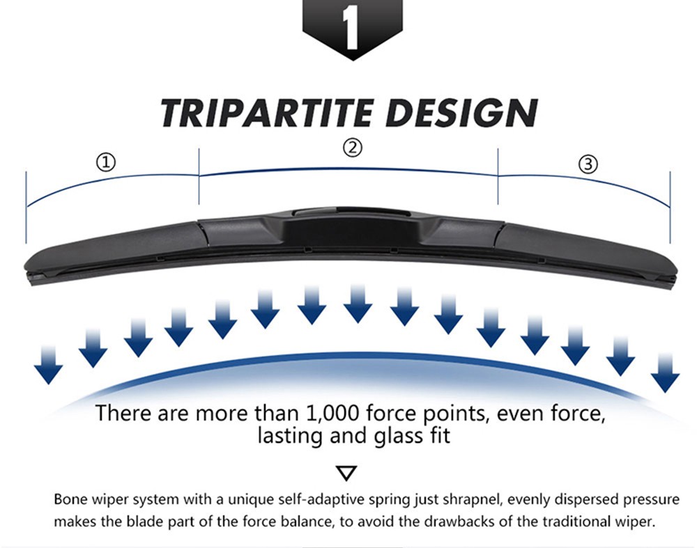 hybrid wiper blade