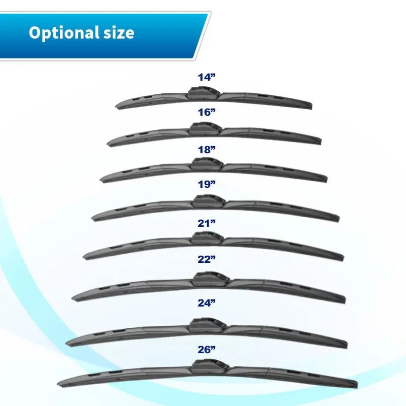 Multi-adapters Hybrid Wiper Blades SIZE