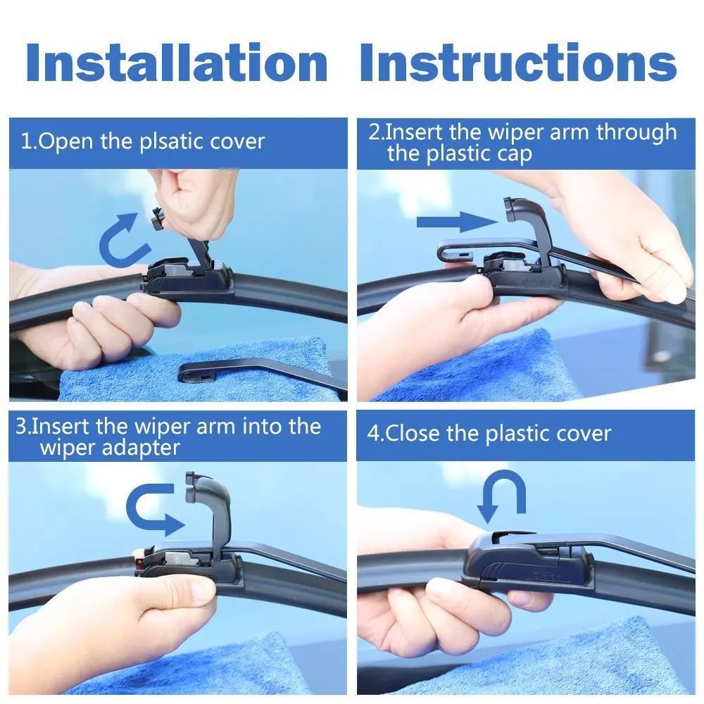 boneless car wiper installation