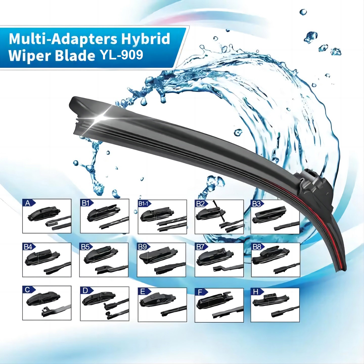 Wiper blade MultiConnection